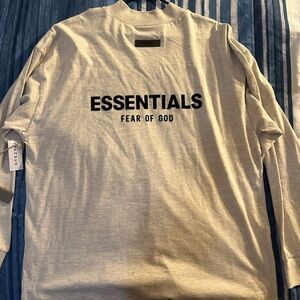Brand New FOG Essentials Long Sleeve T Shirt